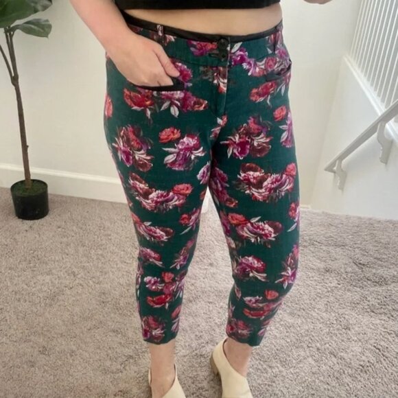 Cartonnier Charlie Hipster Hip Artsy Boho Bohemian Classy Work Ankle Trousers - Picture 9 of 9